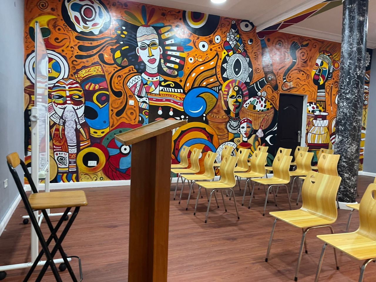 Black Box lounge area